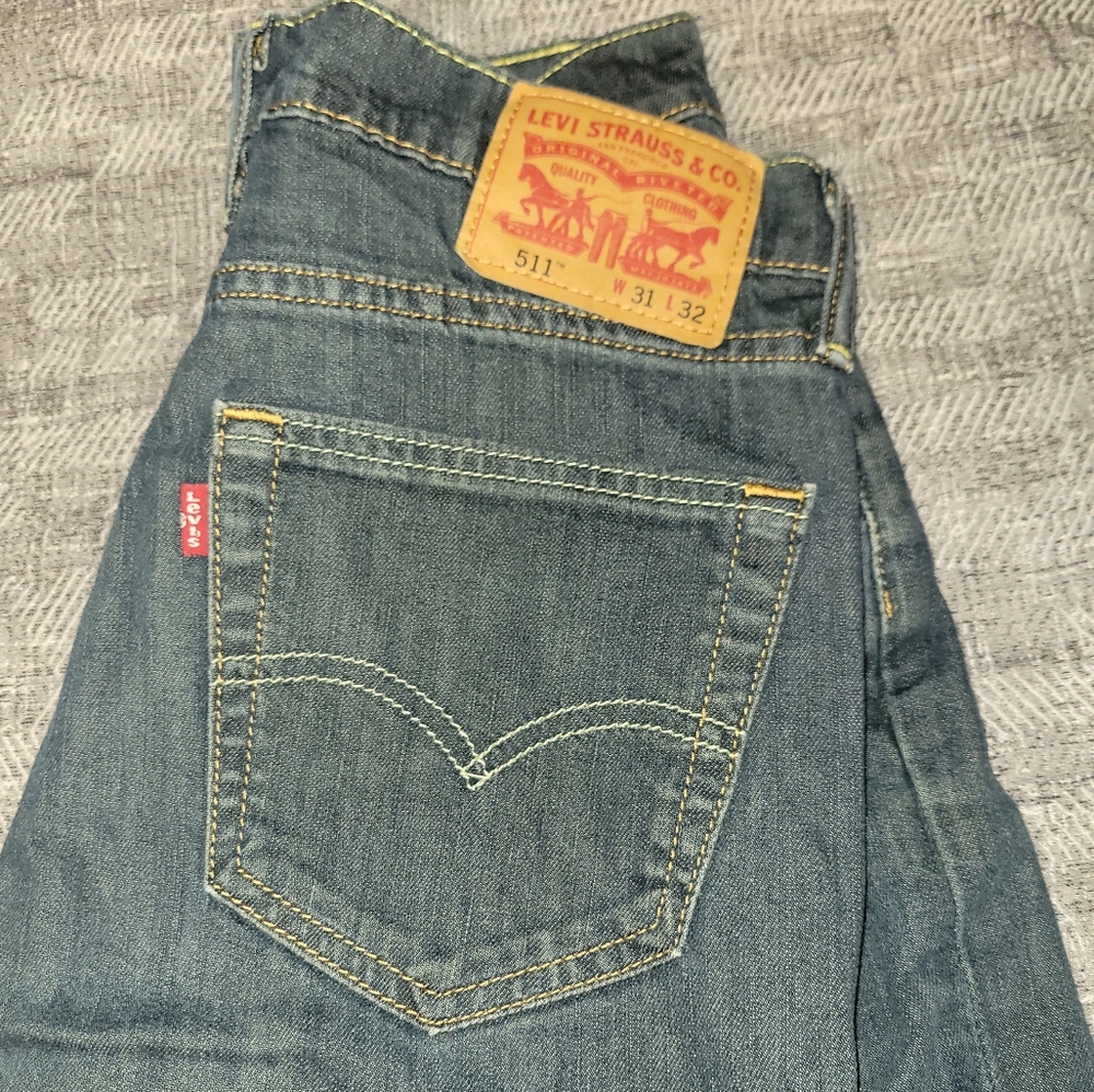 Levi's 511, 31W 32L, Blue